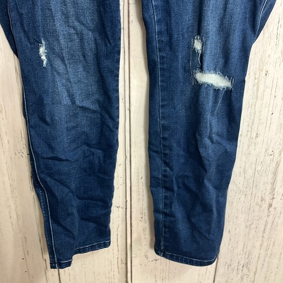 Jessica Simpson Maternity Jeans Side panel Size XL Dark wash - Picture 7 of 11